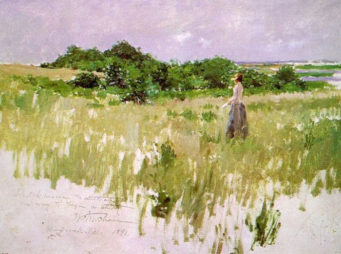 William Merritt Chase Shinnecock Hills (A View of Shinnecock)